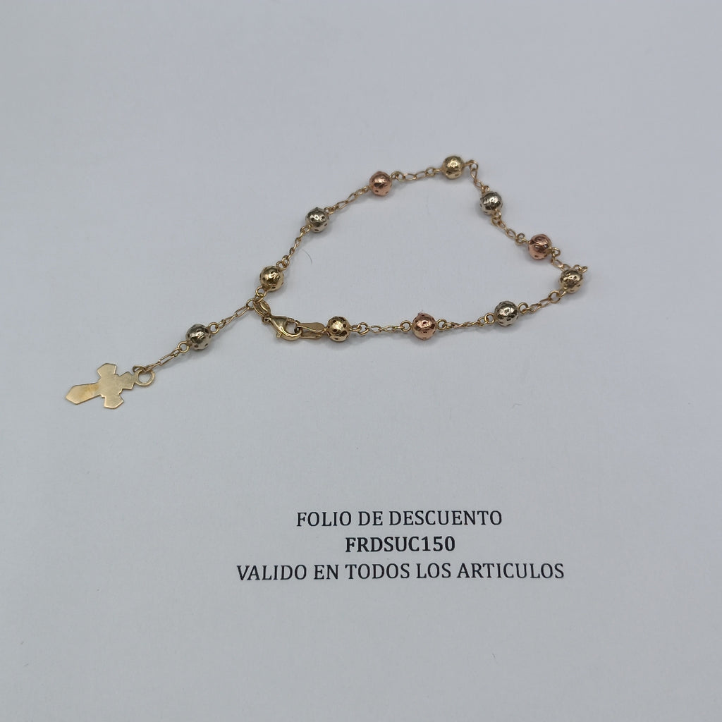 PULSERA ORO 14 K 4.3 GRMS (SEMINUEVO)
