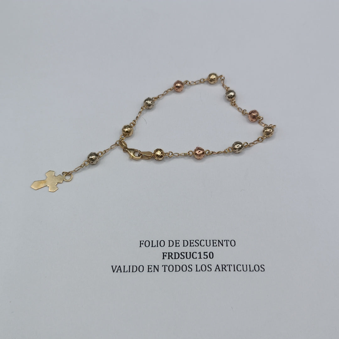 PULSERA ORO 14 K 4.3 GRMS (SEMINUEVO)