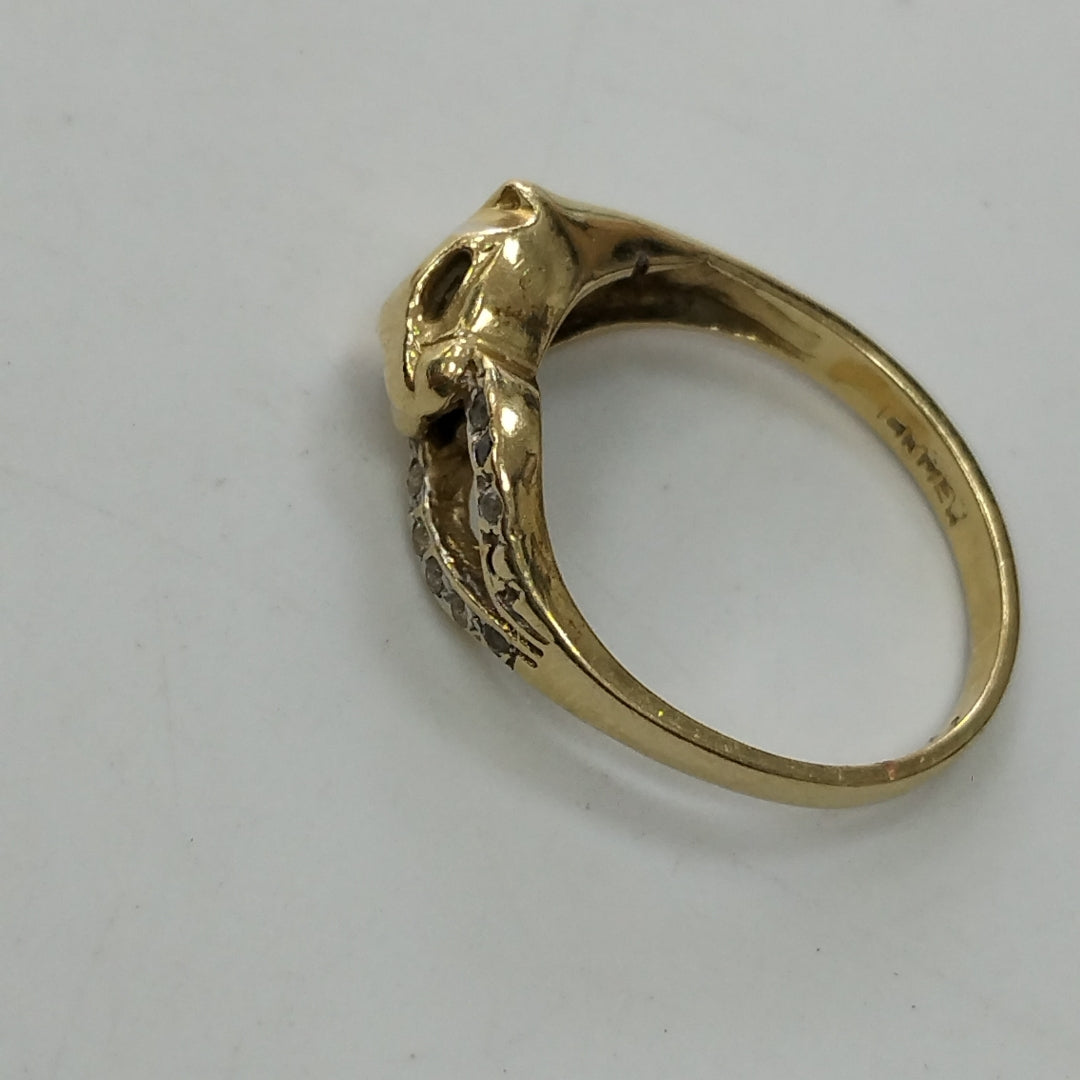 ANILLO ORO 14 K 3,60 GRMS (SEMINUEVO)