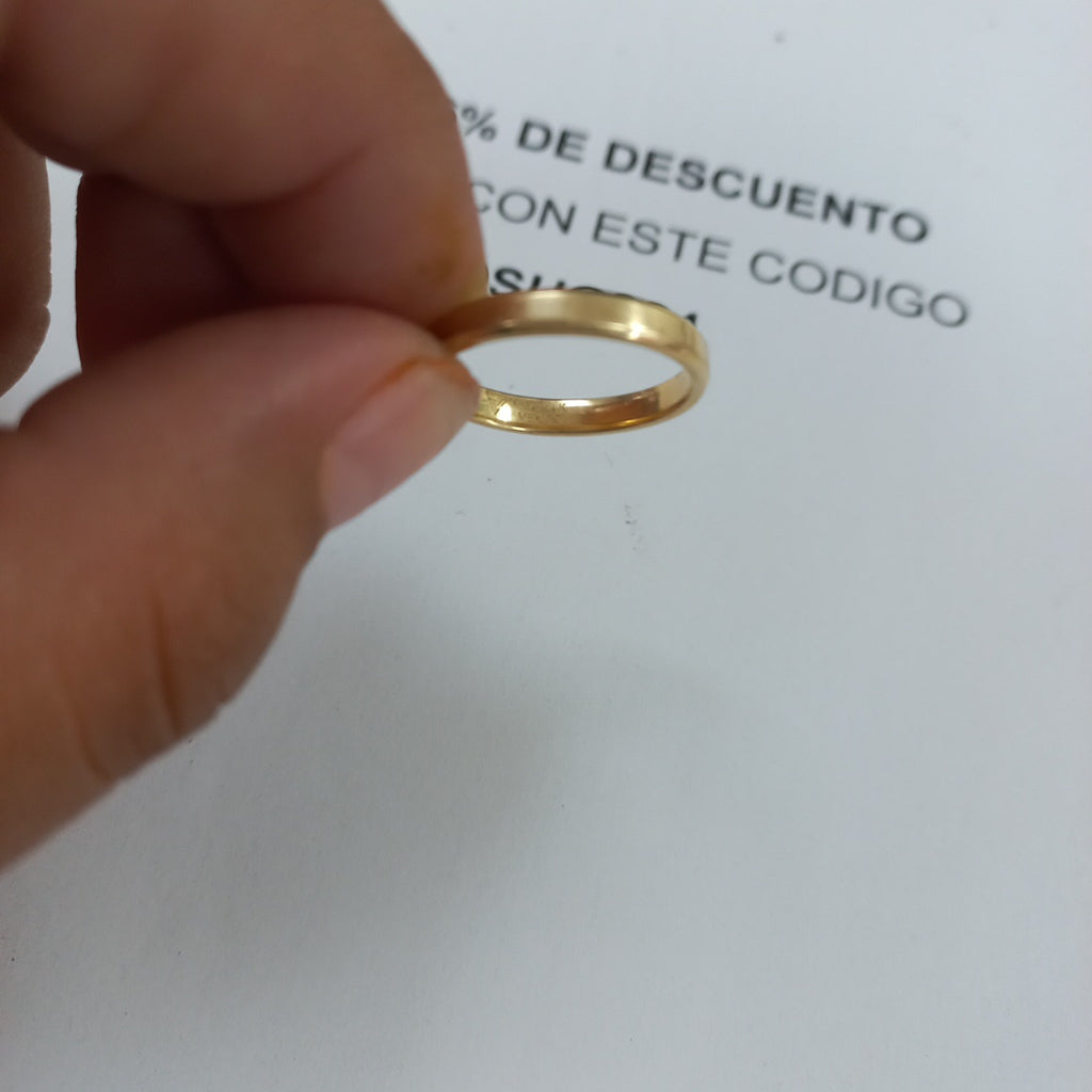 ANILLITO ORO 14 K 1.7 GRMS (SEMINUEVO)