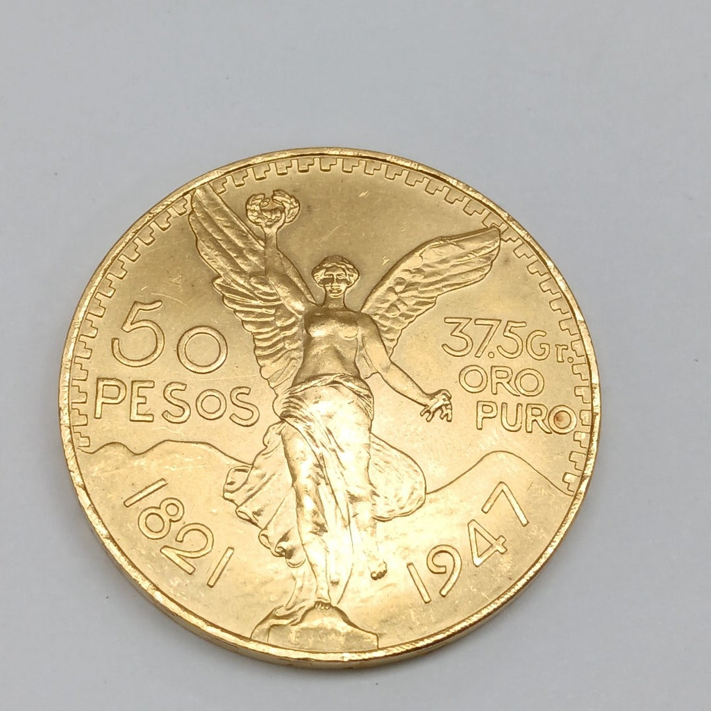 K1 41.6 GRMS 21 K IDENTIFICACIÓN MONEDA NOMINATIVA MONEDAS PESOS 50 PESO (SEMINUEVO)