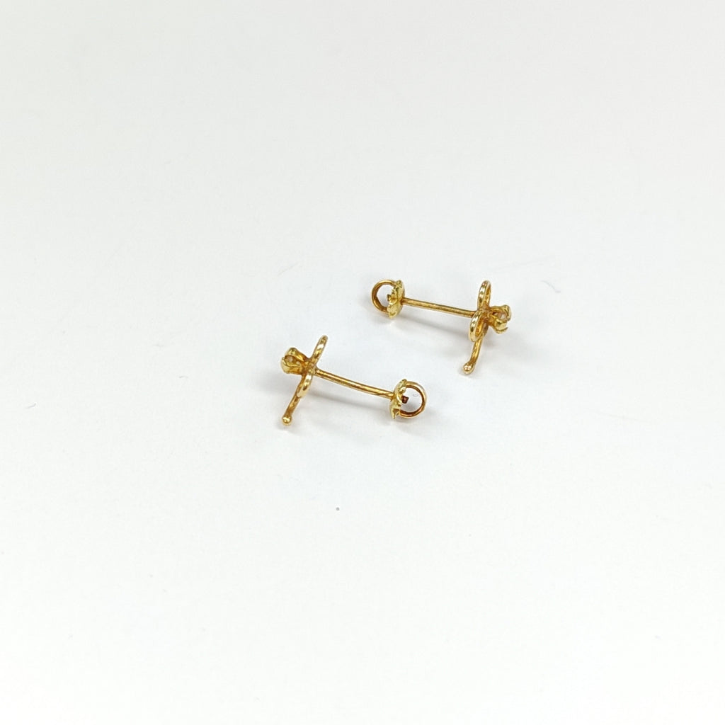 BROQUELES PAR ORO 10 K 0.4 GRMS (SEMINUEVO)