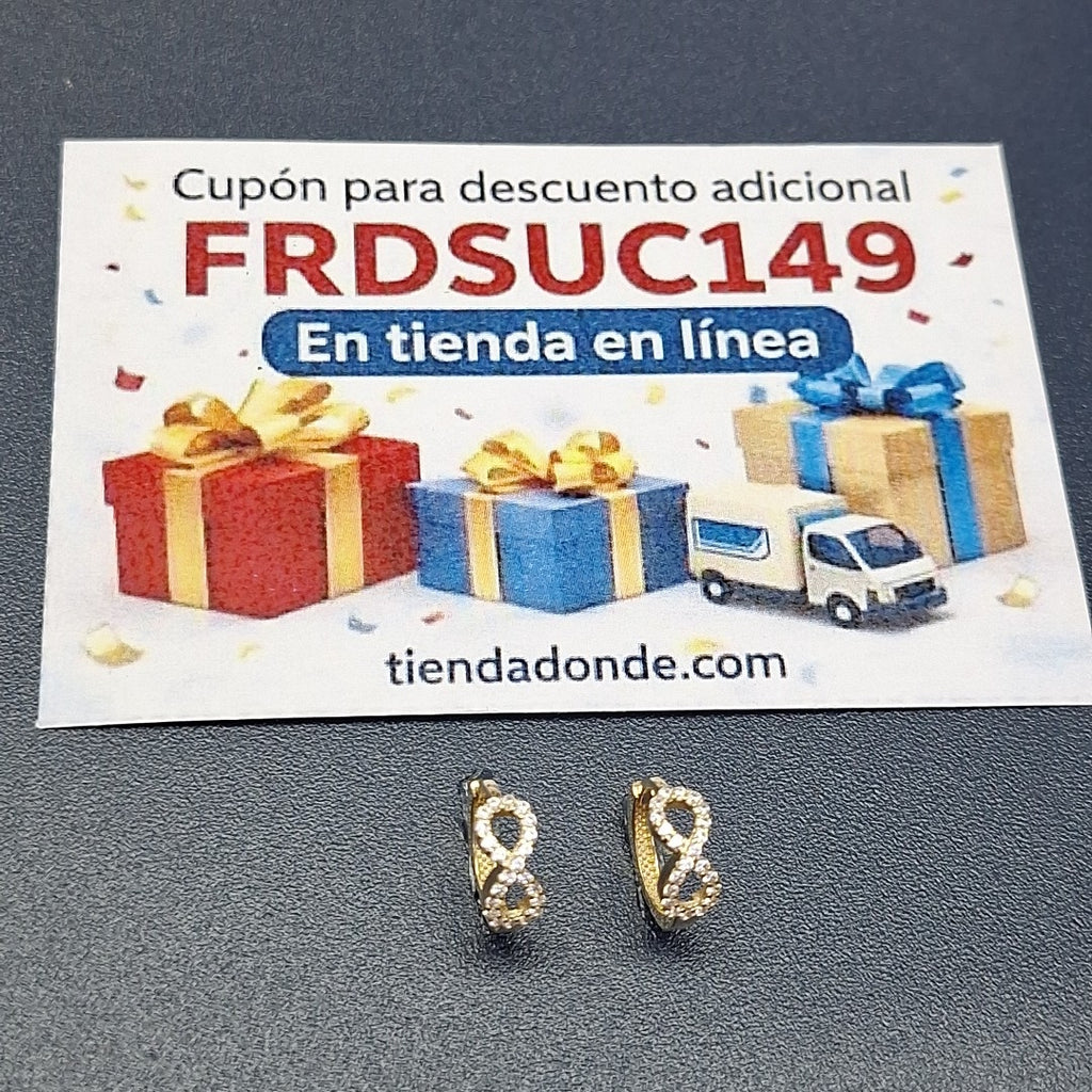 HUGGIES ORO 14K 1.7 (NUEVO)
