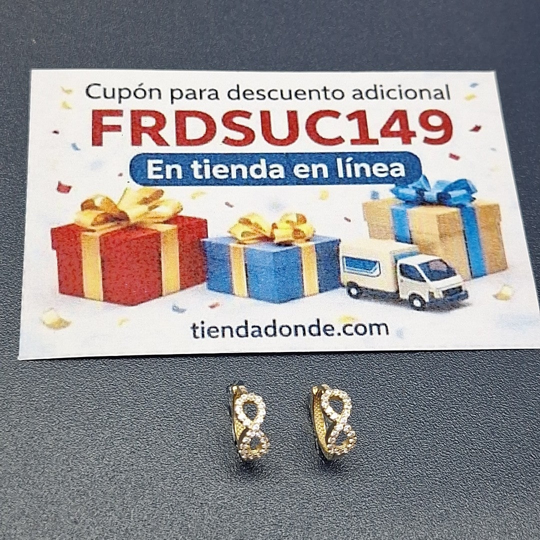 HUGGIES ORO 14K 1.7 (NUEVO)