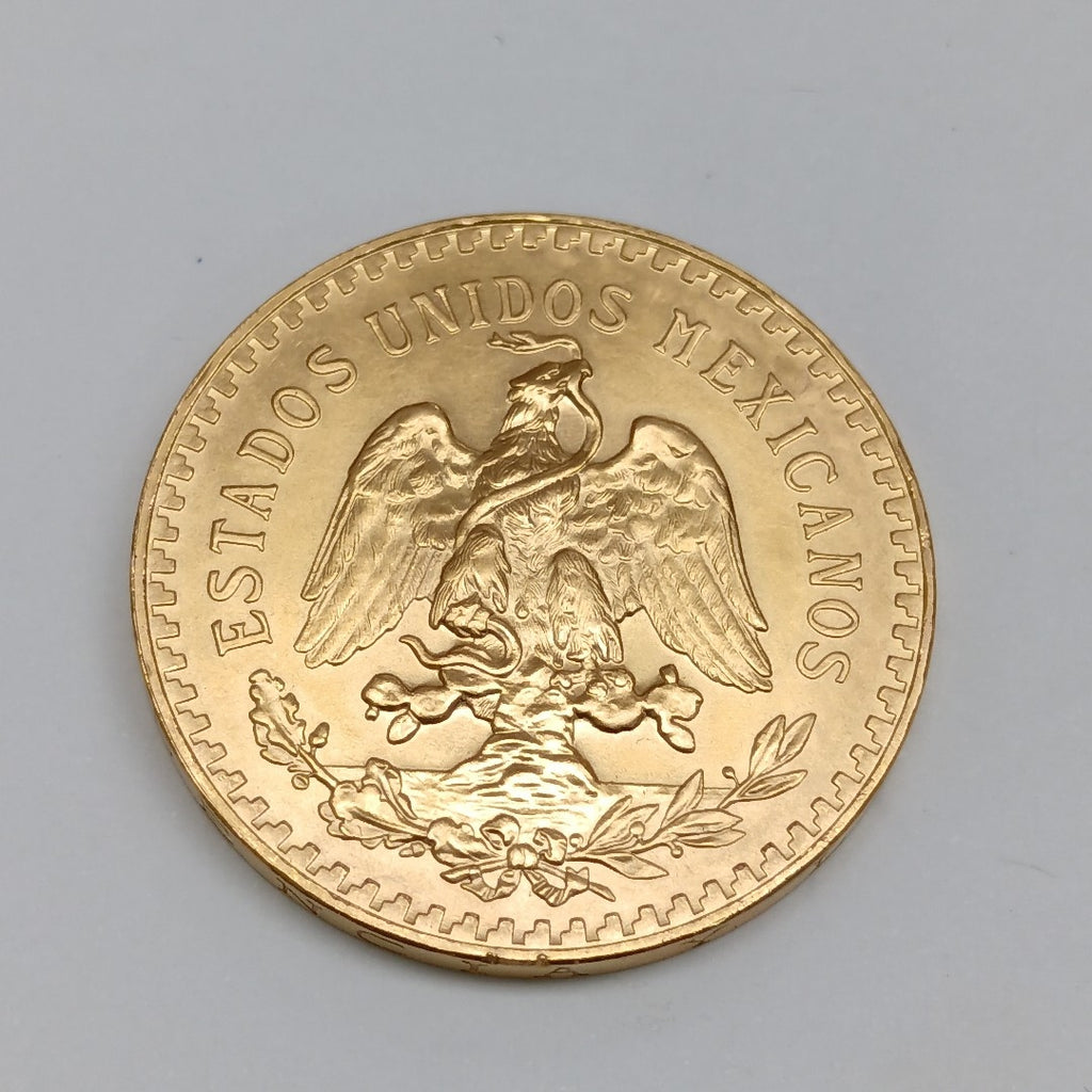 K1 41.6 GRMS 21 K IDENTIFICACIÓN MONEDA NOMINATIVA MONEDAS PESOS 50 PESO (SEMINUEVO)