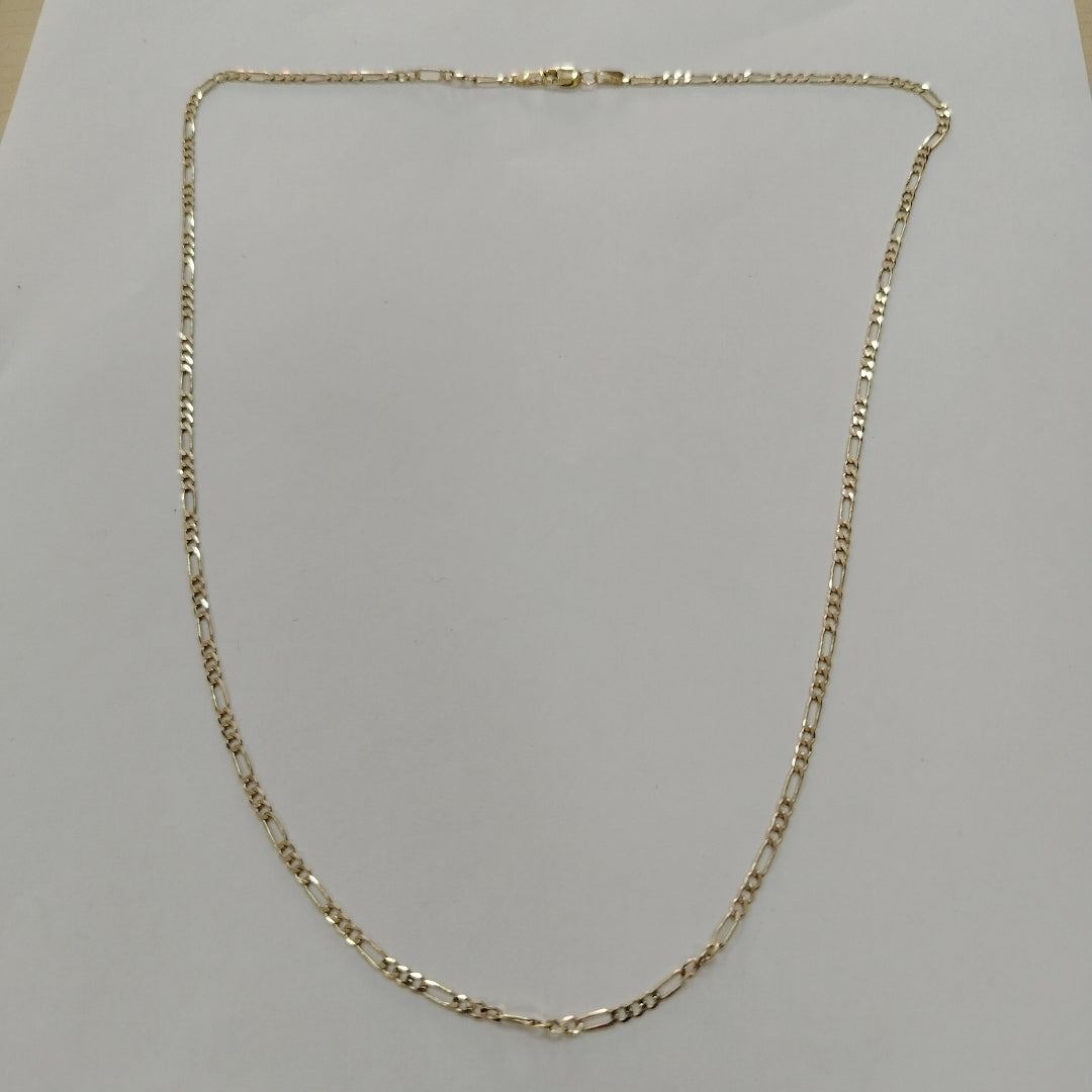 CADENA TEJIDO 3X1 14K 55 CM 5.3 GR (NUEVO)