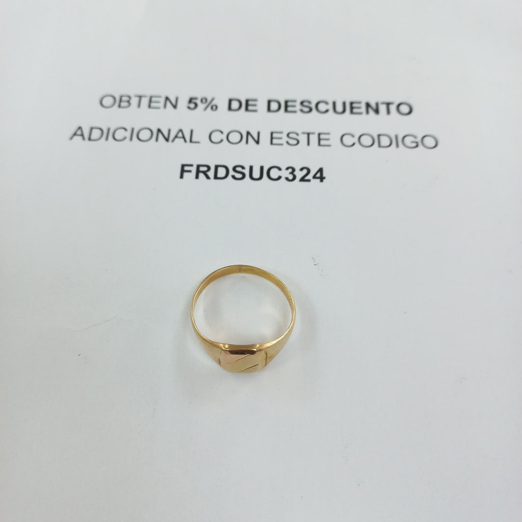 ANILLITO ORO 10 K 2.6 GRMS (SEMINUEVO)