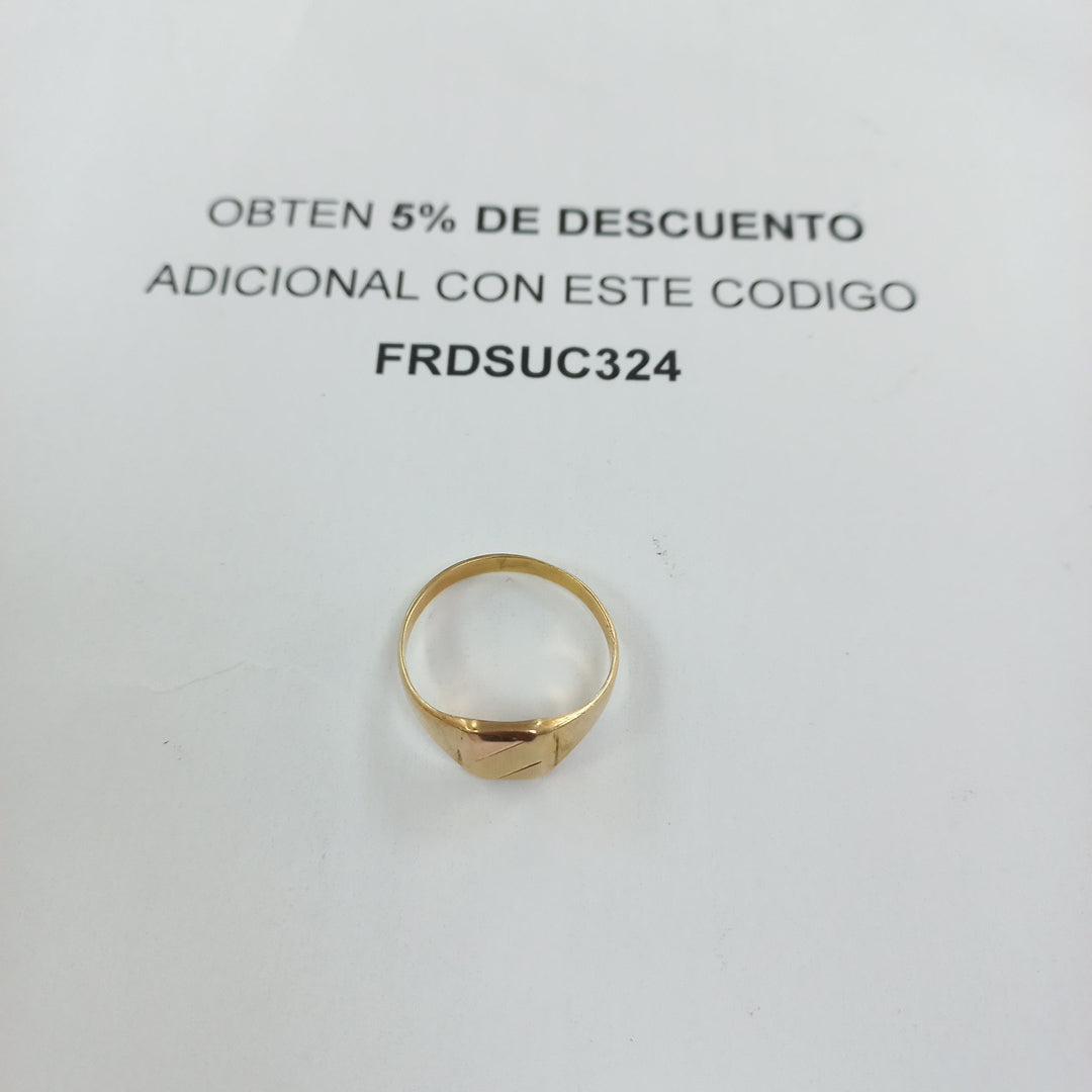 ANILLITO ORO 10 K 2.6 GRMS (SEMINUEVO)