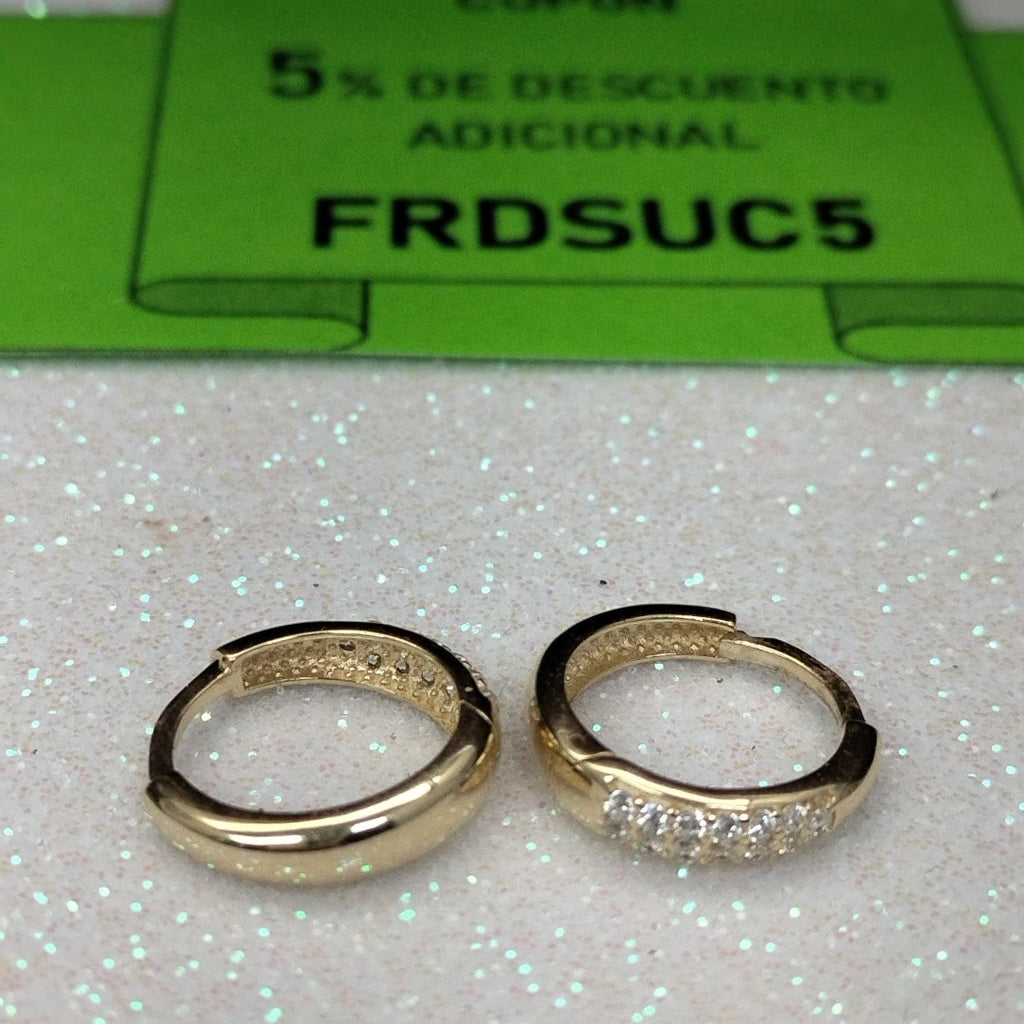 HUGGIES ORO 14K 1.5 (NUEVO)