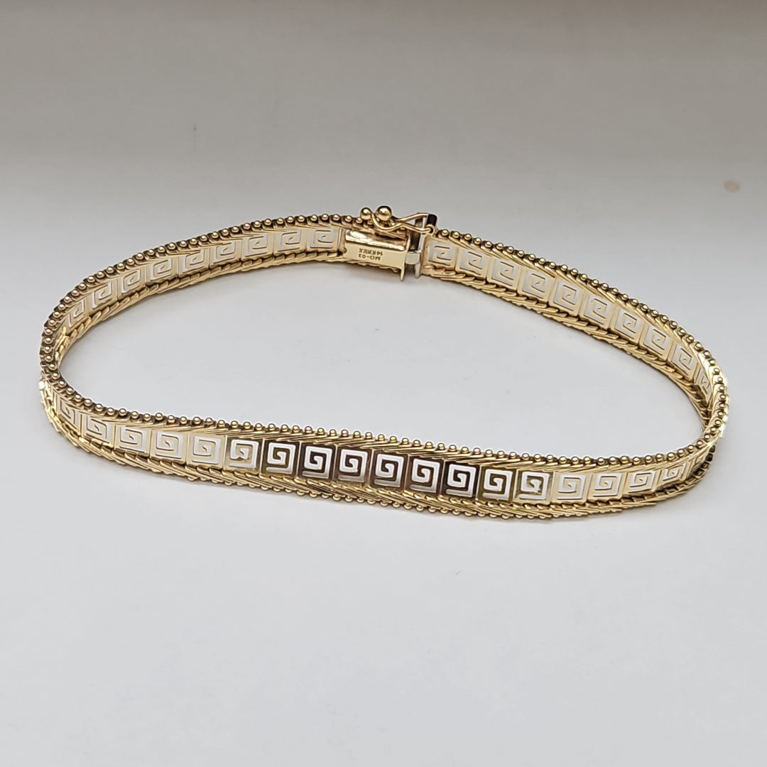 PULSERA ORO 14 K 8.2 GRMS (SEMINUEVO)