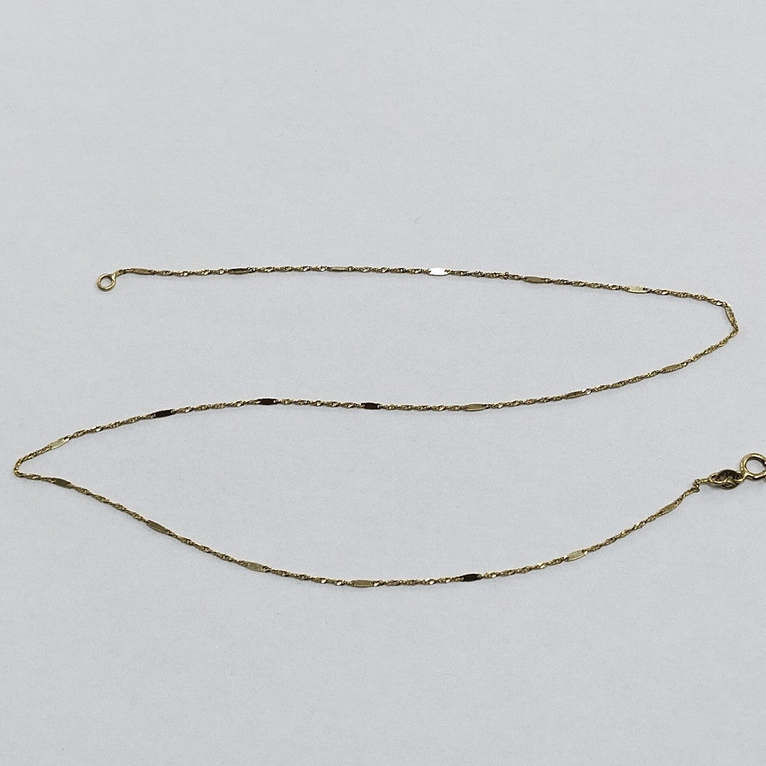CADENA ORO 10 K 0.6 GRMS (SEMINUEVO)