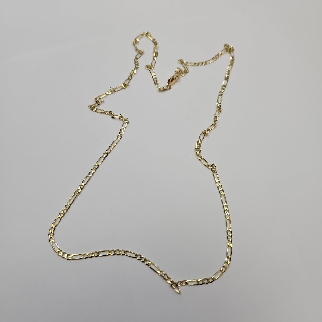 CADENA 3X1 14K 60 CM 5.4 GR (NUEVO)