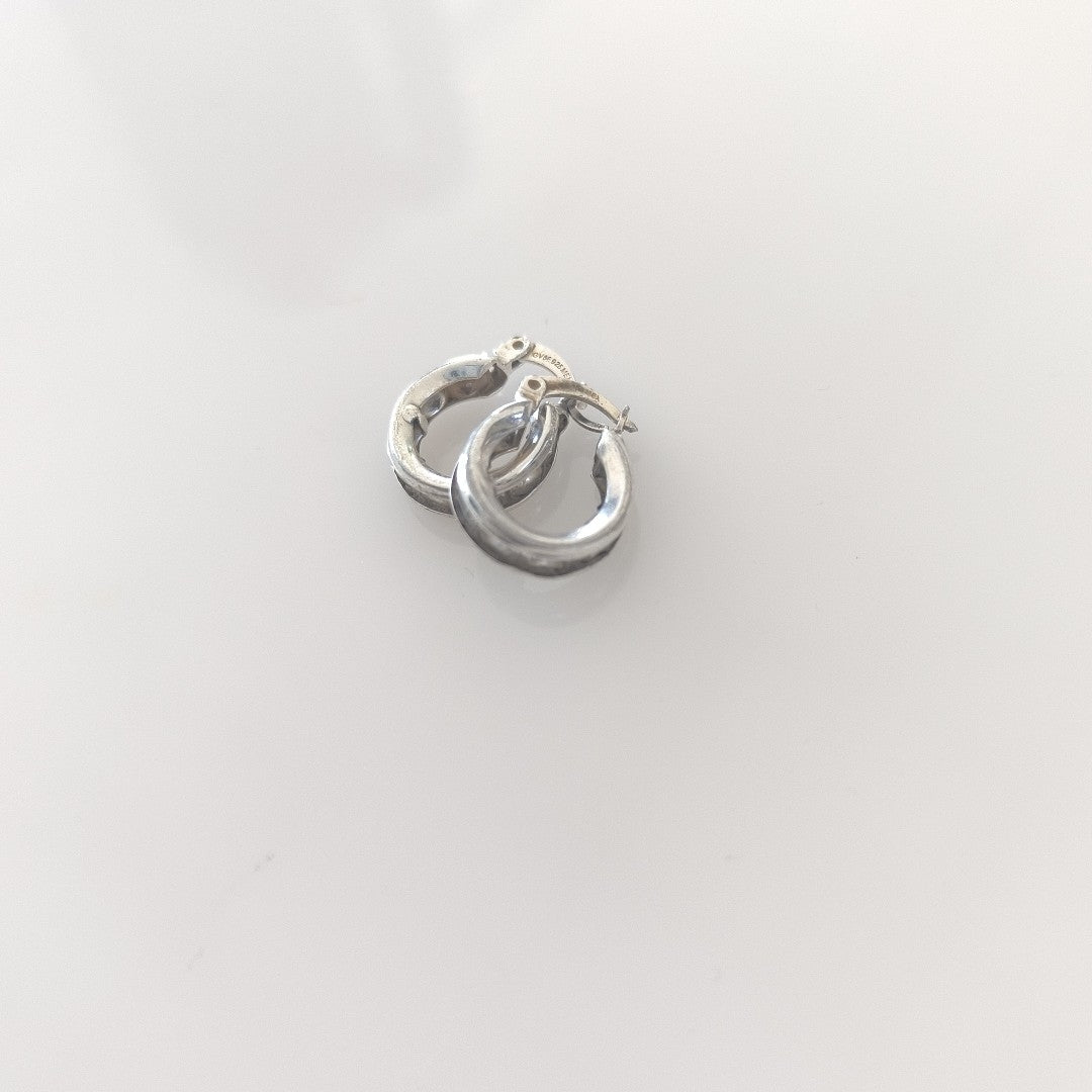 ARRACADAS PAR PLATA 3.3 GRMS (SEMINUEVO)