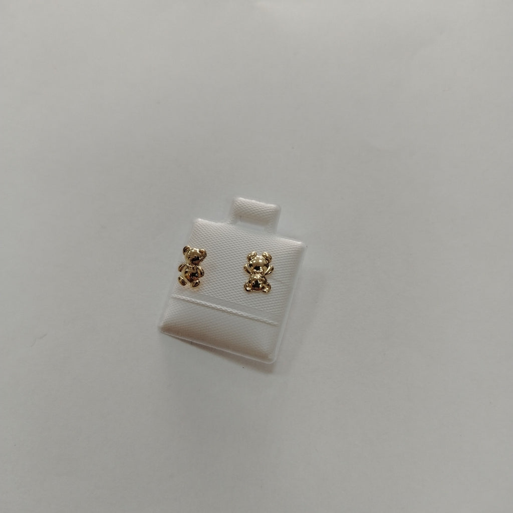 BROQUELES BROQUEL FIG OSO 14K 0.2592 GR (NUEVO)
