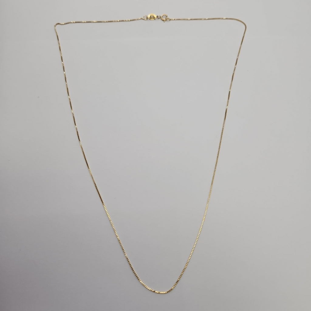 CADENA VENECIANO 14K 50 CM 1.6 GR (NUEVO)