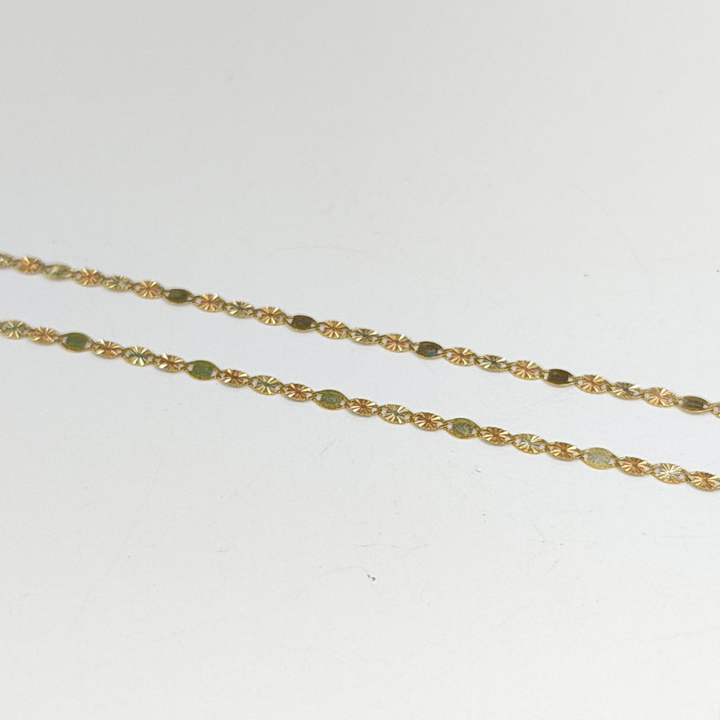CADENA ORO 14 K 1.6 GRMS (SEMINUEVO)