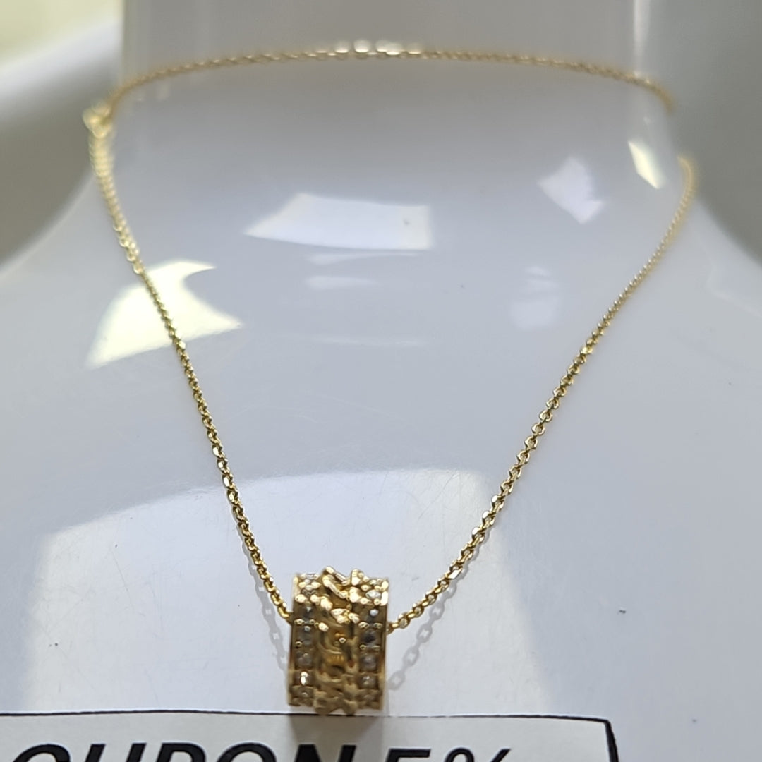 GARGANTILLAS ORO 14K 2.8 (NUEVO)