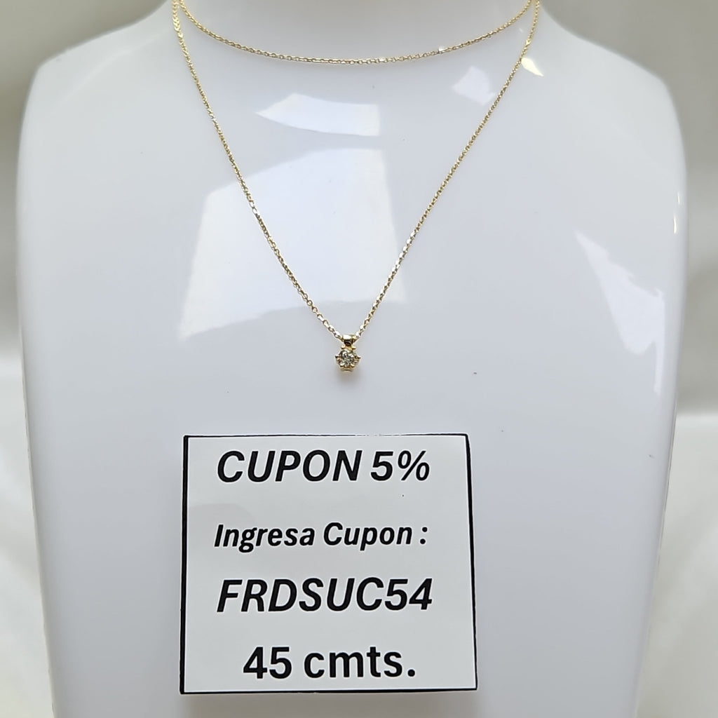 GARGANTILLAS ORO 14K 1.4 (NUEVO)