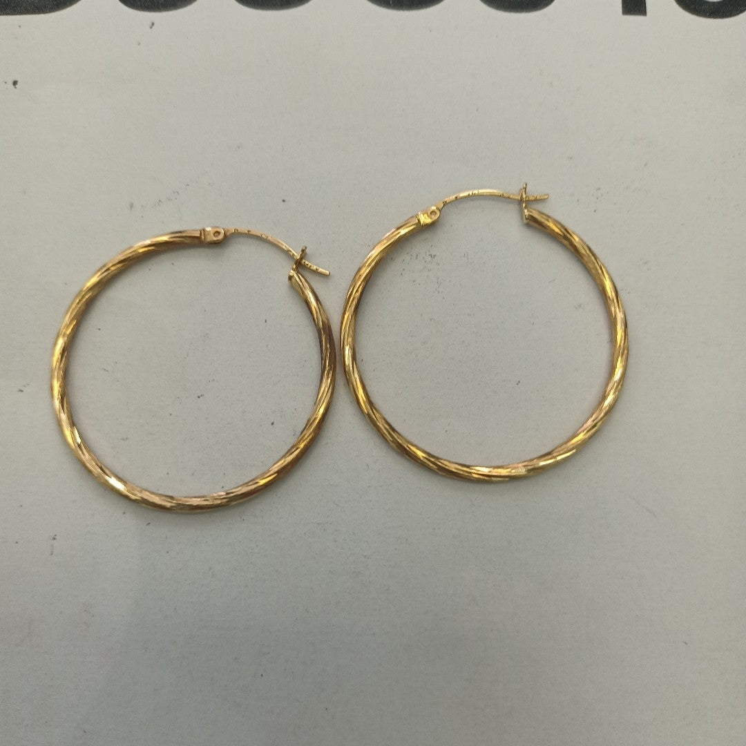 ARRACADAS PAR ORO 14 K 3.2 GRMS (SEMINUEVO)
