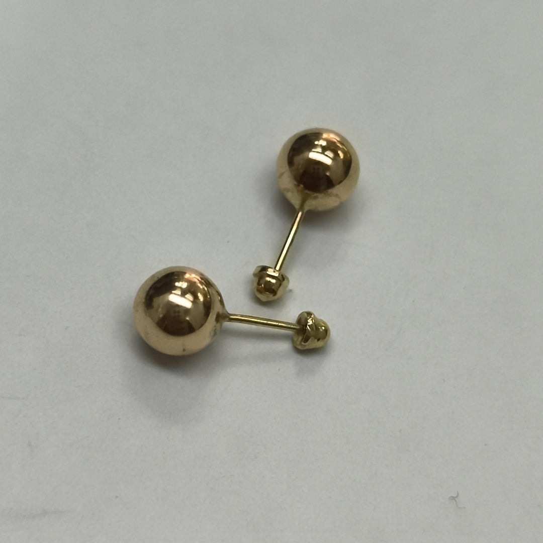 BROQUELES PAR ORO 8 K 0,80 GRMS (SEMINUEVO)
