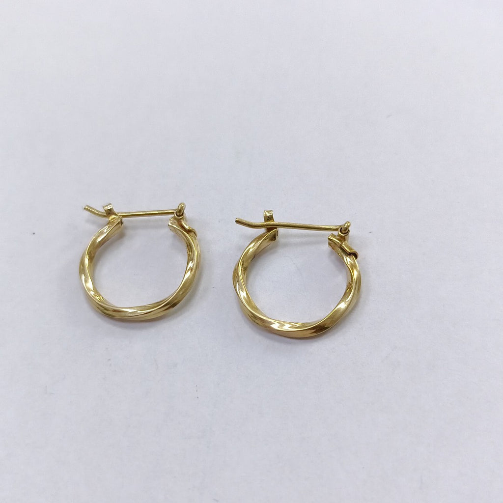 ARRACADAS PAR ORO 14 K 2.3 GRMS (SEMINUEVO)