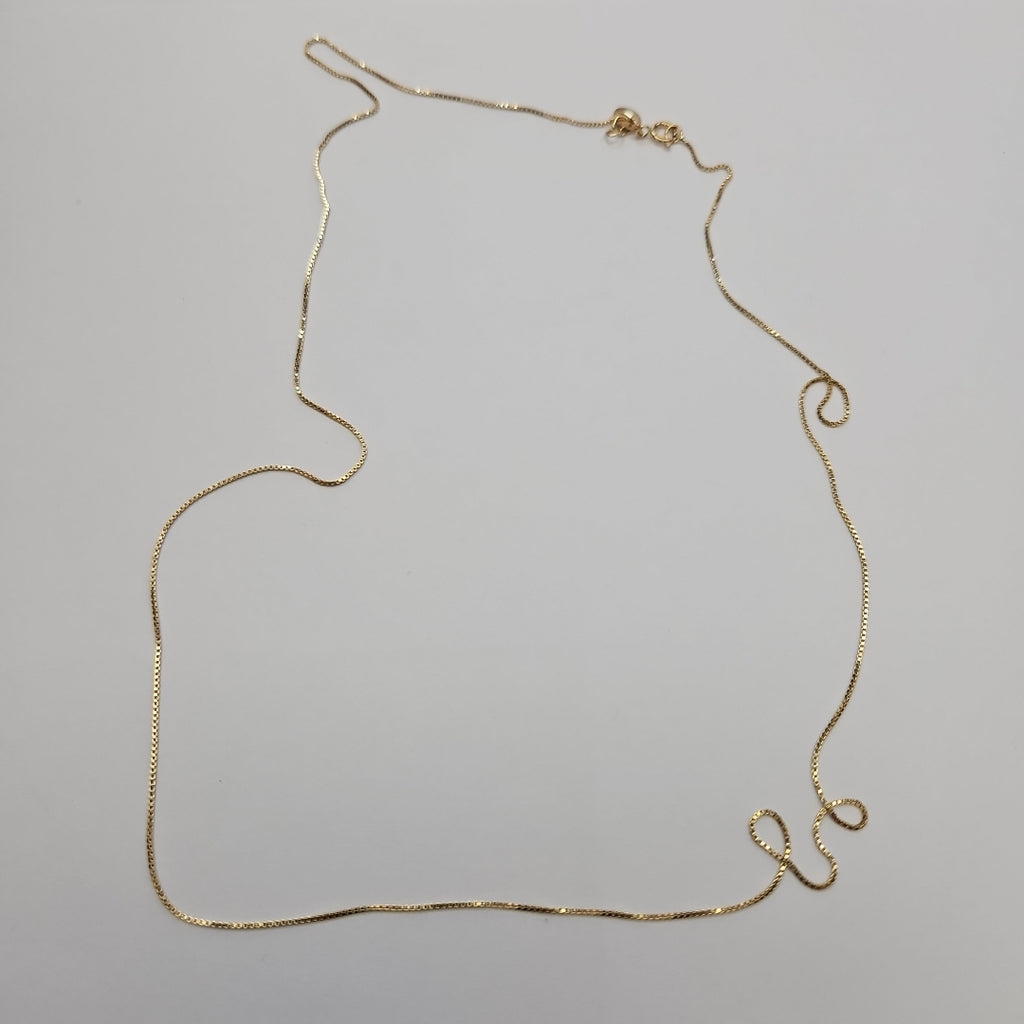 CADENA VENECIANO 14K 55 CM 1.7 GR (NUEVO)