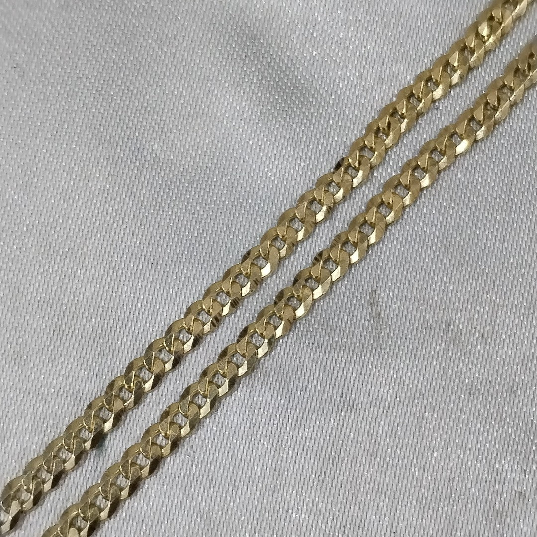 CADENA BARBADO 10K 55 CM 4.7 GR (NUEVO)