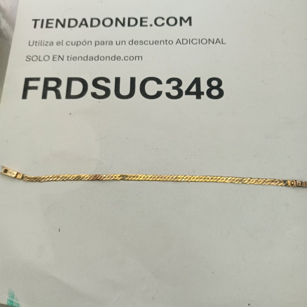 PULSERA ORO 10 K 3.7 GRMS (SEMINUEVO)