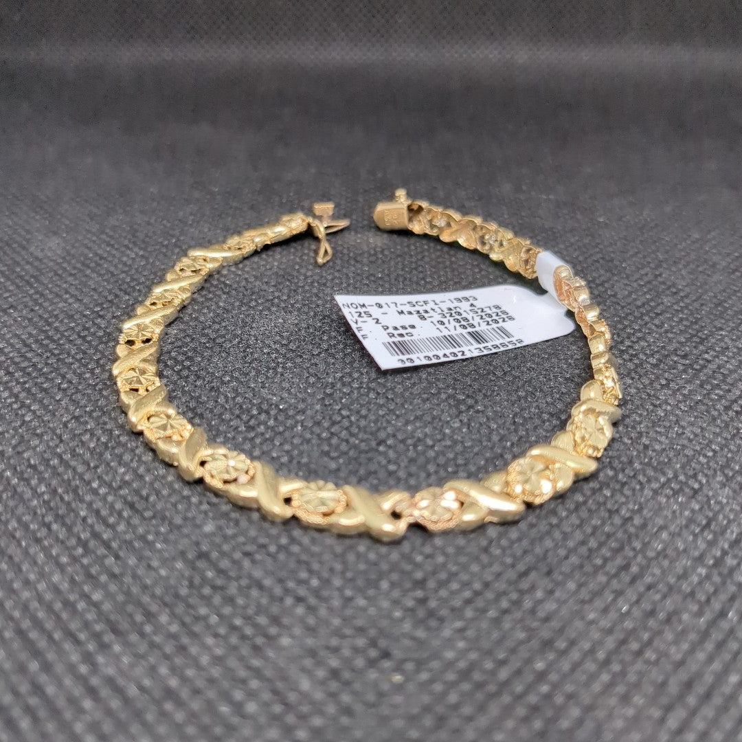 PULSERA ORO 10 K 8.9 GRMS (SEMINUEVO)