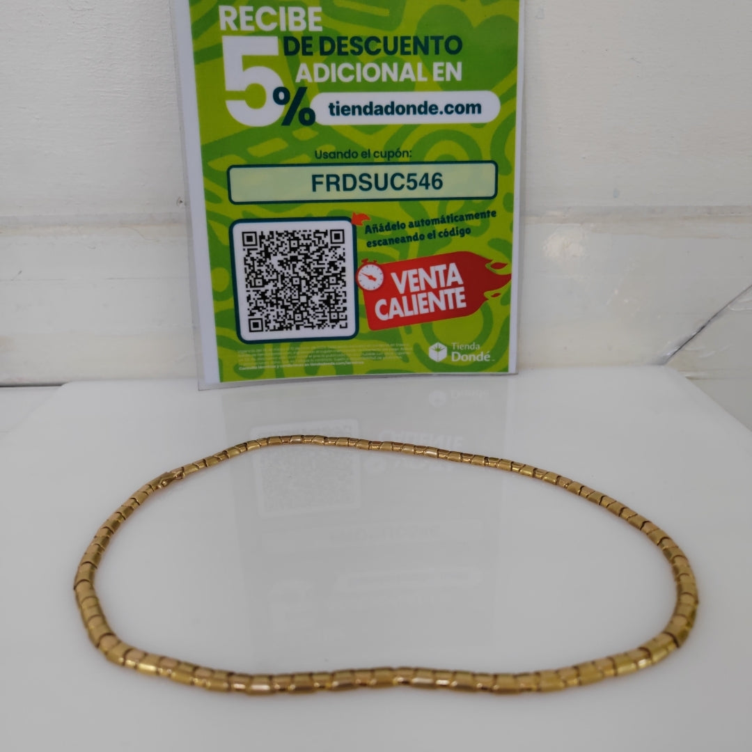 GARGANTILLA ORO 14 K 22.8 GRMS (SEMINUEVO)