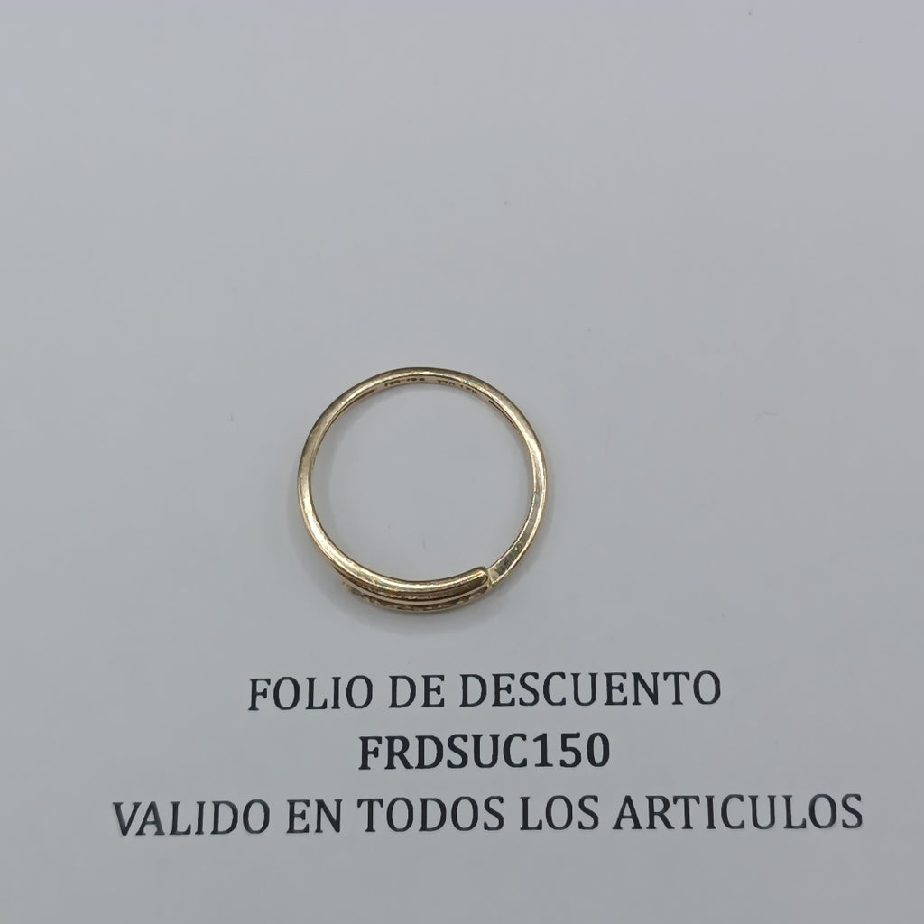 ANILLITO ORO 14 K 1.7 GRMS (SEMINUEVO)