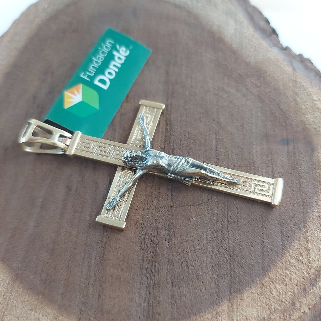 CRUCIFIJO ORO 14 K 8.3 GRMS (SEMINUEVO)