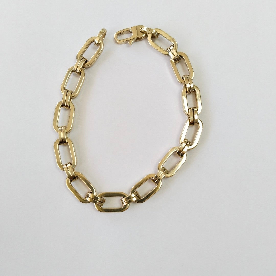 PULSERAS CABALLERO ORO 14K 9.3 (NUEVO)