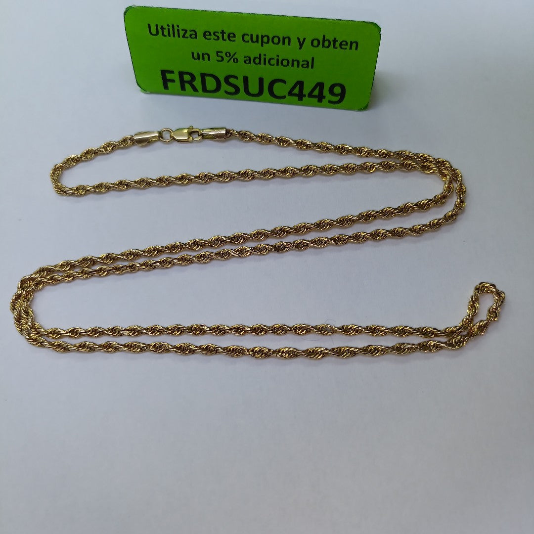 CADENA ORO 10 K 4 GRMS (SEMINUEVO)