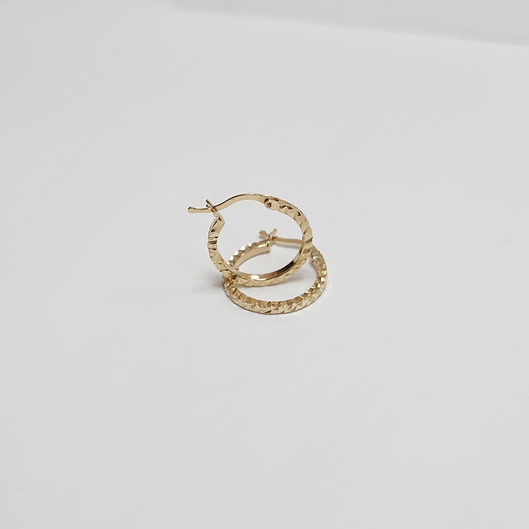 ARRACADAS ORO 14K 1.4 (NUEVO)