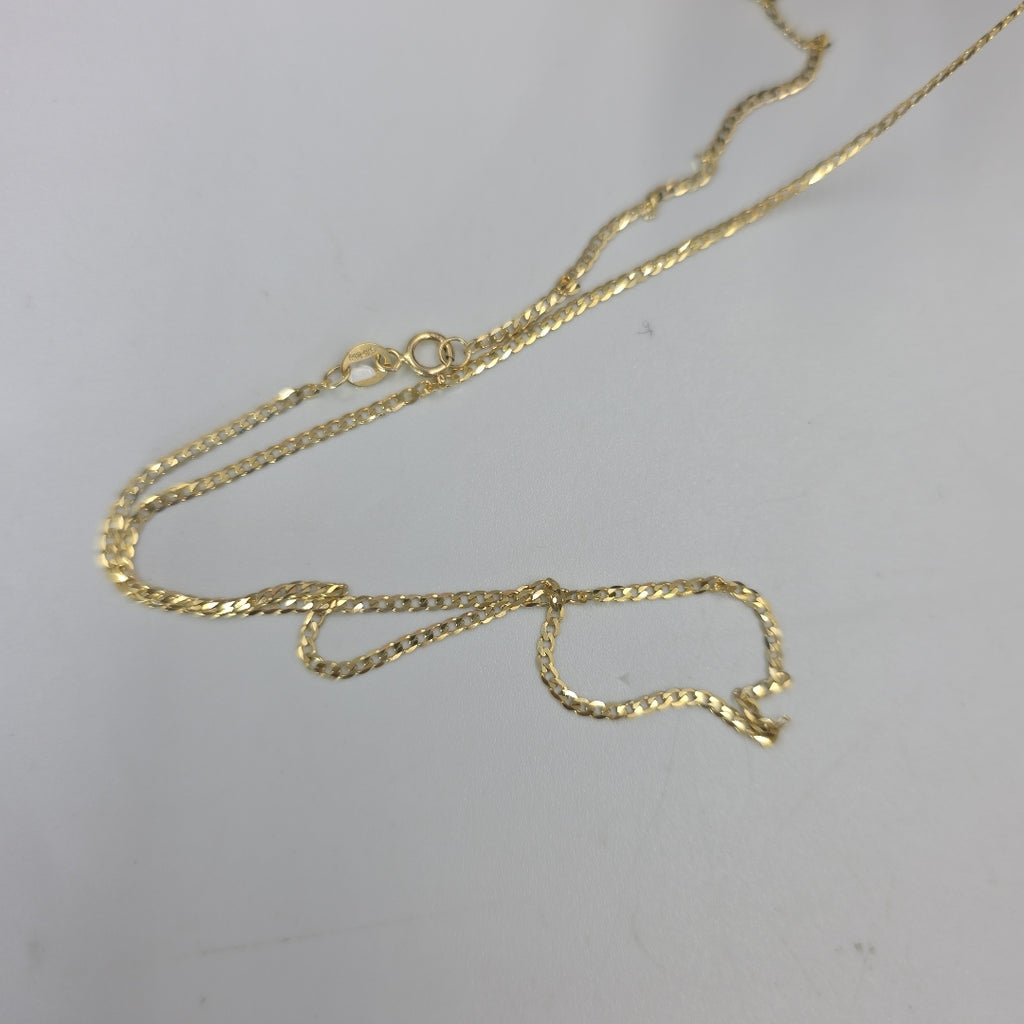 CADENAS BARBADA AMARILLA ORO 14K 2.1 (NUEVO)