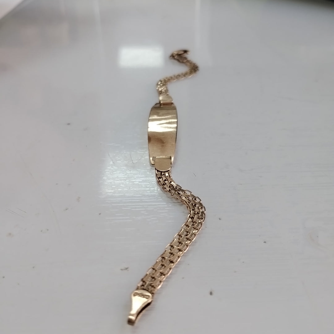 ESCLAVA ORO 10 K 4.8 GRMS (SEMINUEVO)