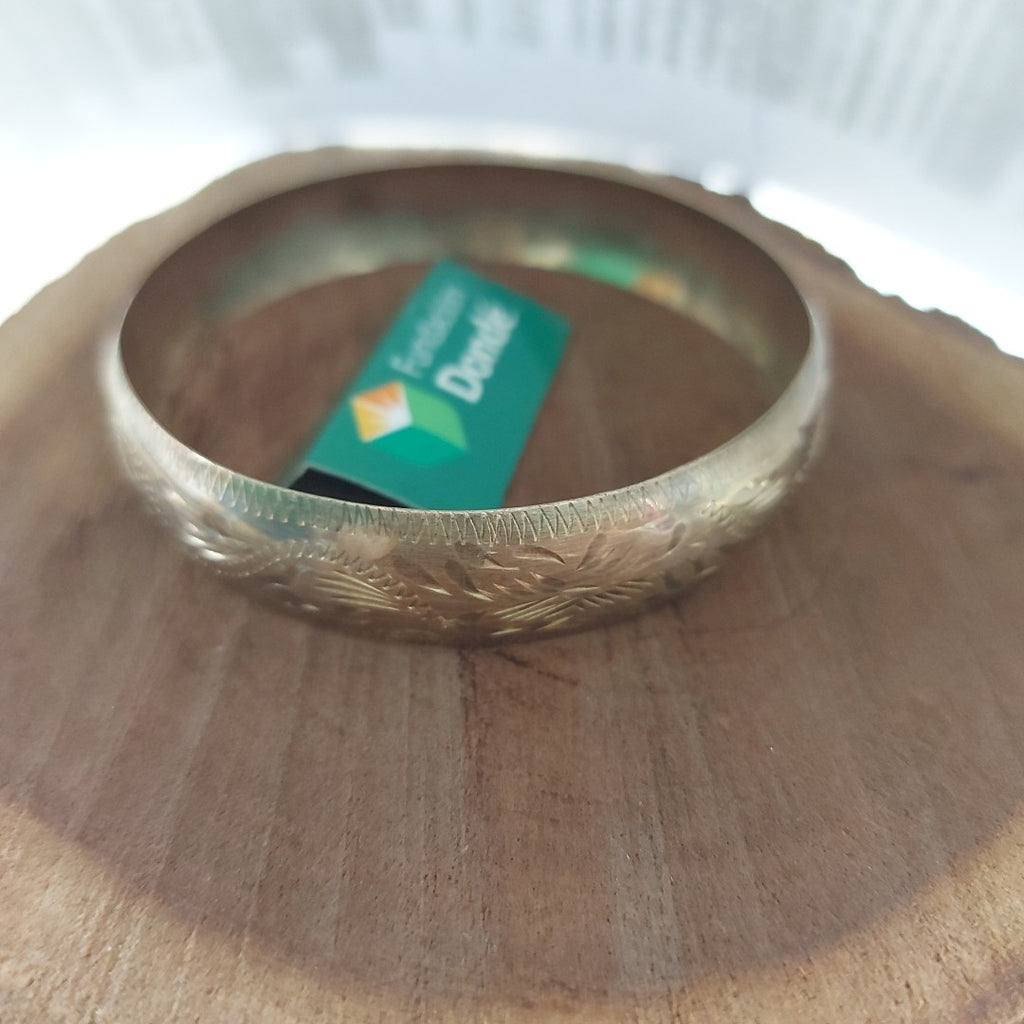 PULSERA RIGIDA ORO 10 K 14,60 GRMS (SEMINUEVO)