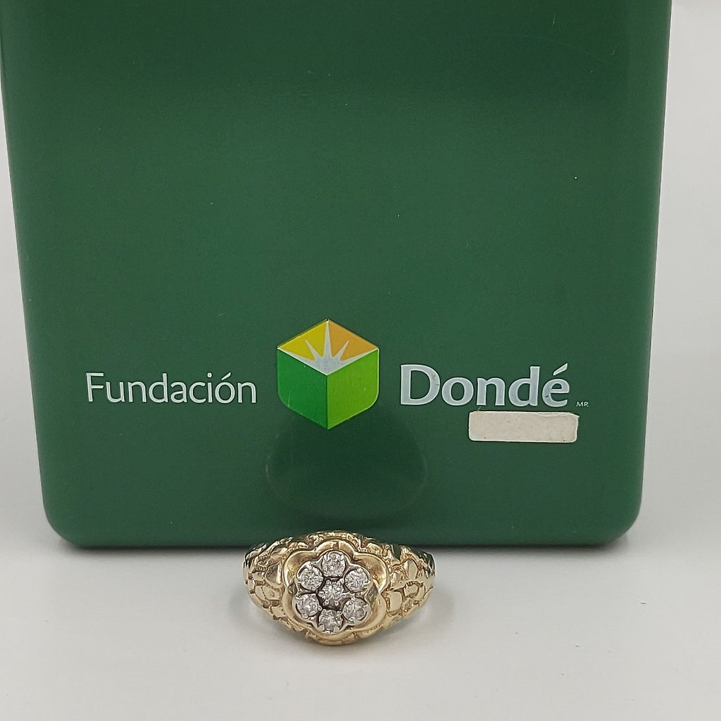 ANILLO ORO 10 K 5,80 GRMS (SEMINUEVO)