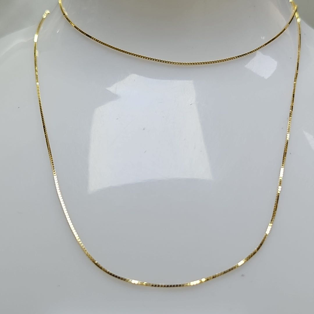 CADENAS ESPECIAL ORO 14K 1.1 (NUEVO)