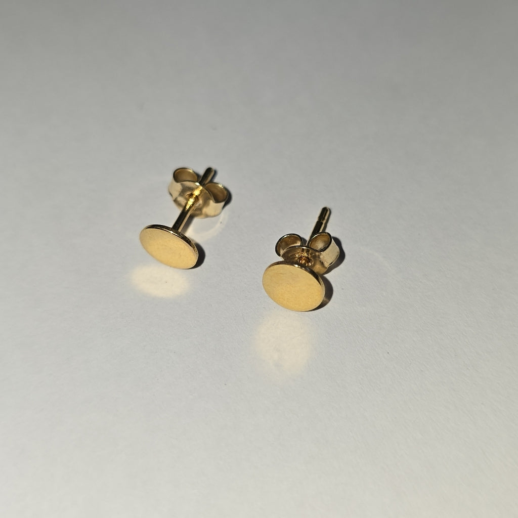 BROQUELES PAR ORO 14 K 0,70 GRMS (SEMINUEVO)