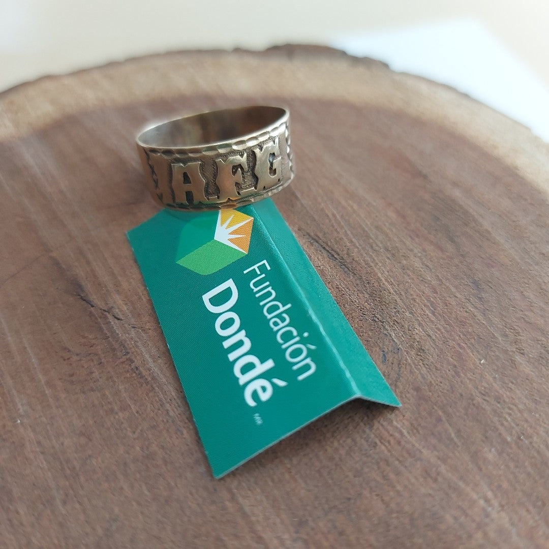 ANILLO ORO 8 K 4.1 GRMS (SEMINUEVO)