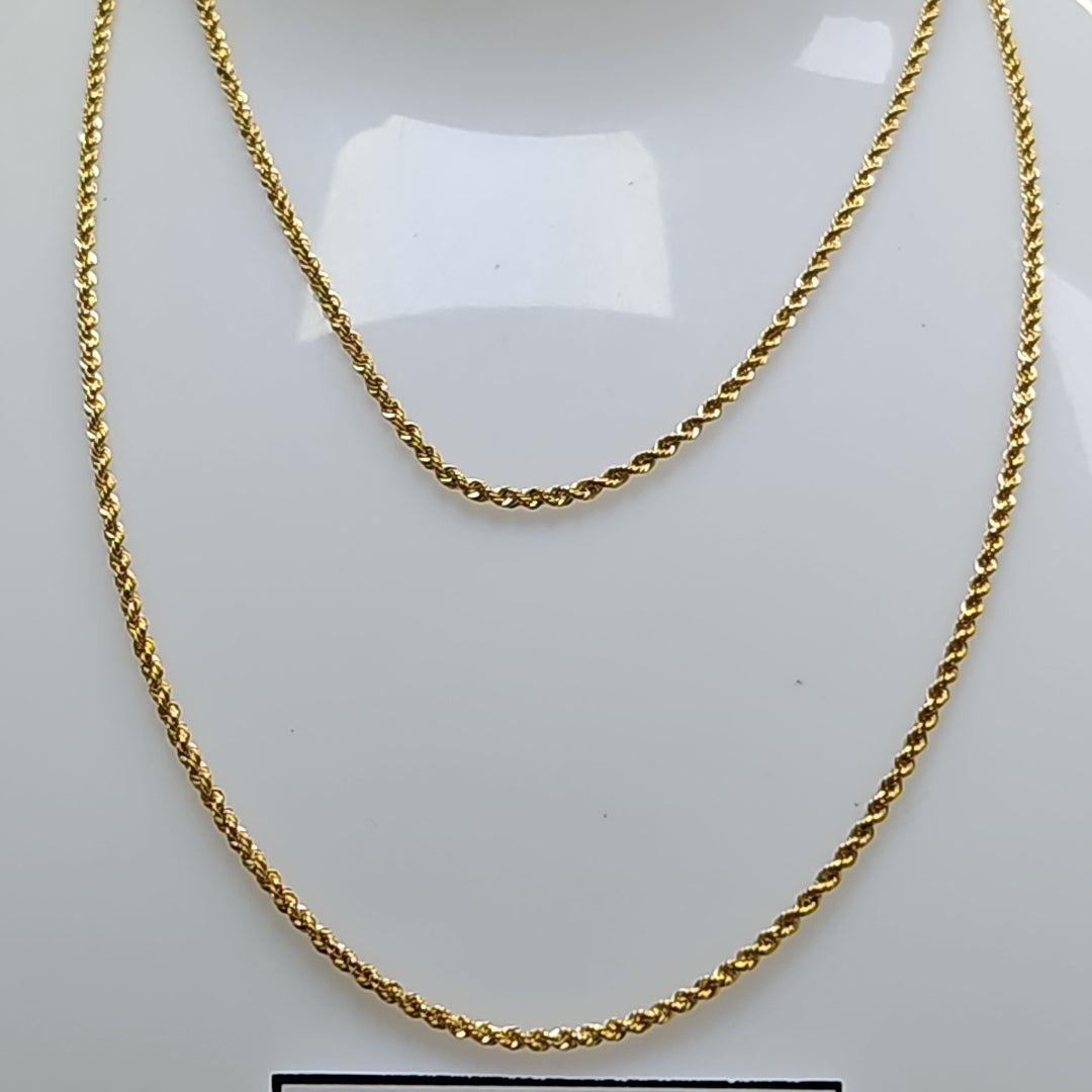 CADENAS TORSAL ORO 14K 1.8 (NUEVO)