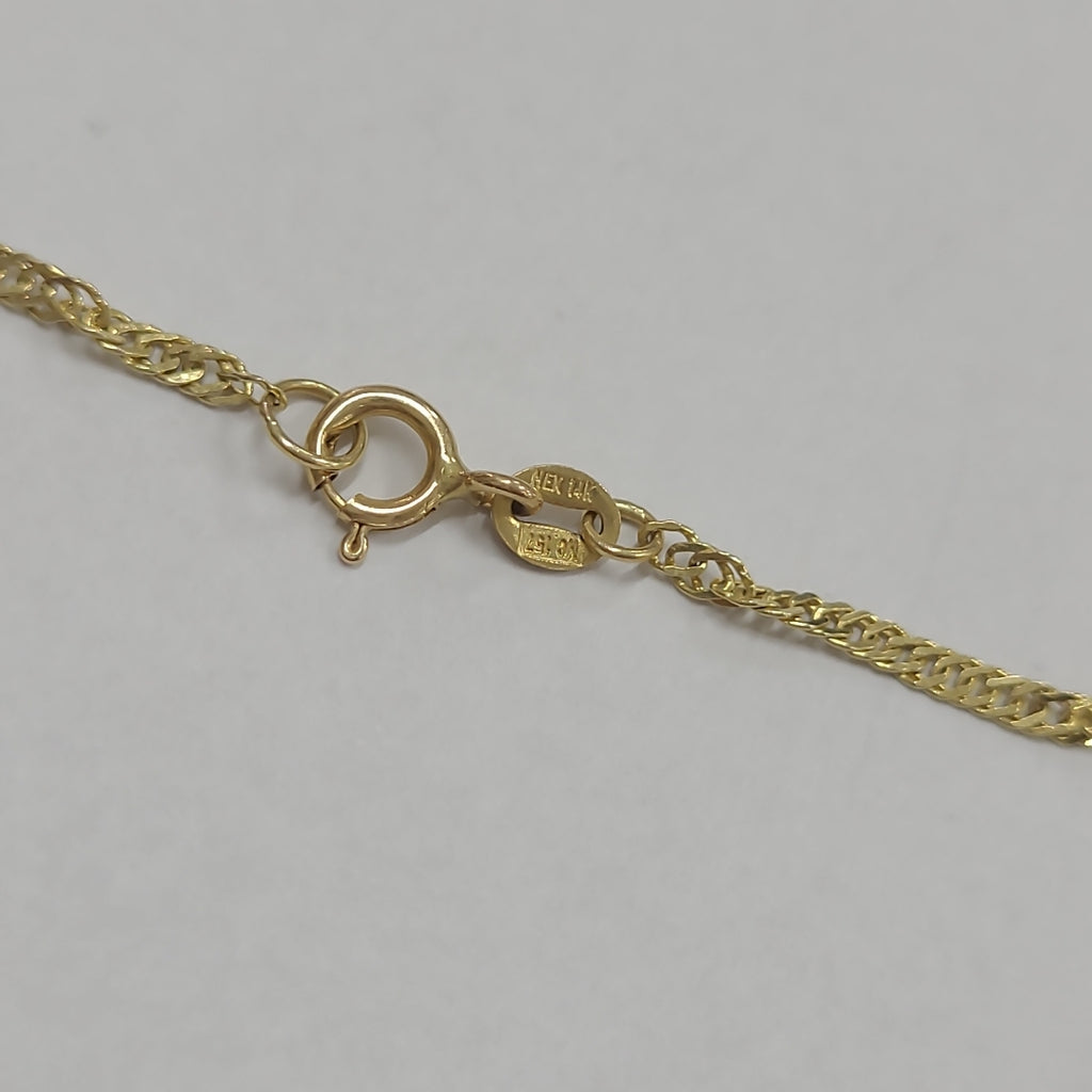 CADENA ORO 14 K 2.3 GRMS (SEMINUEVO)