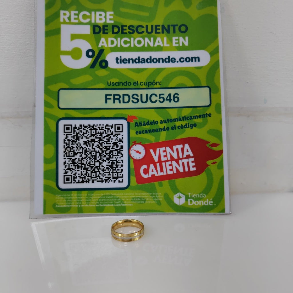 ARGOLLA ORO 14 K 2,40 GRMS (SEMINUEVO)