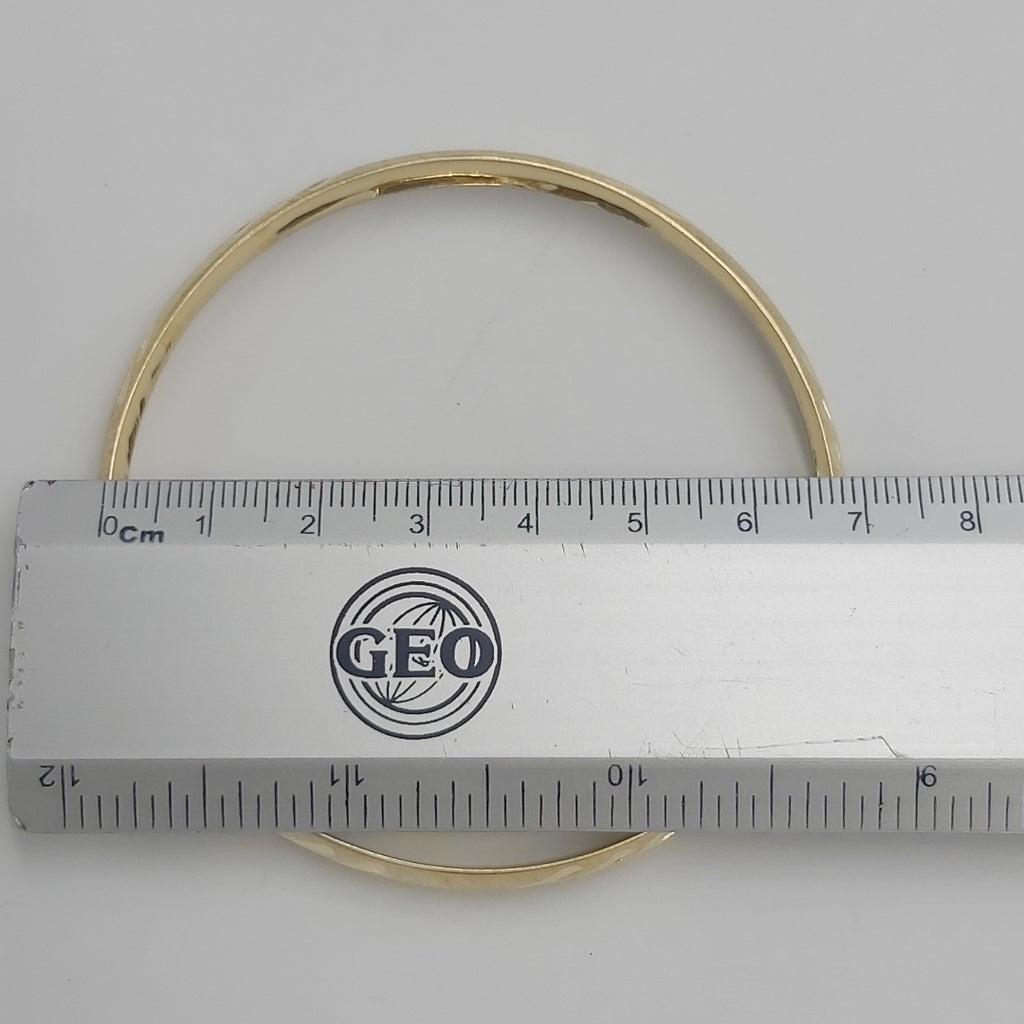 PULSERA RIGIDA ORO 14 K 9.2 GRMS (SEMINUEVO)