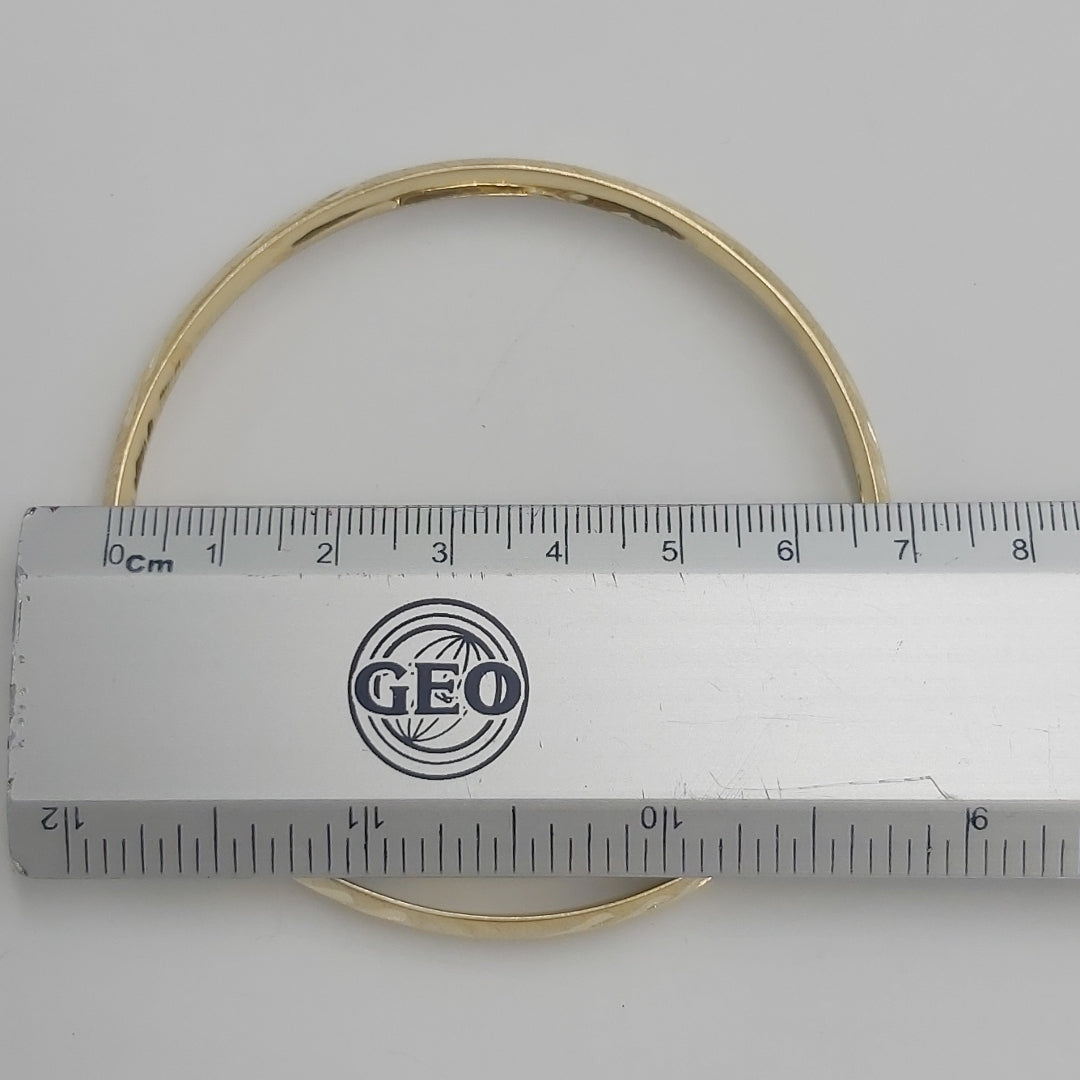 PULSERA RIGIDA ORO 14 K 9.2 GRMS (SEMINUEVO)
