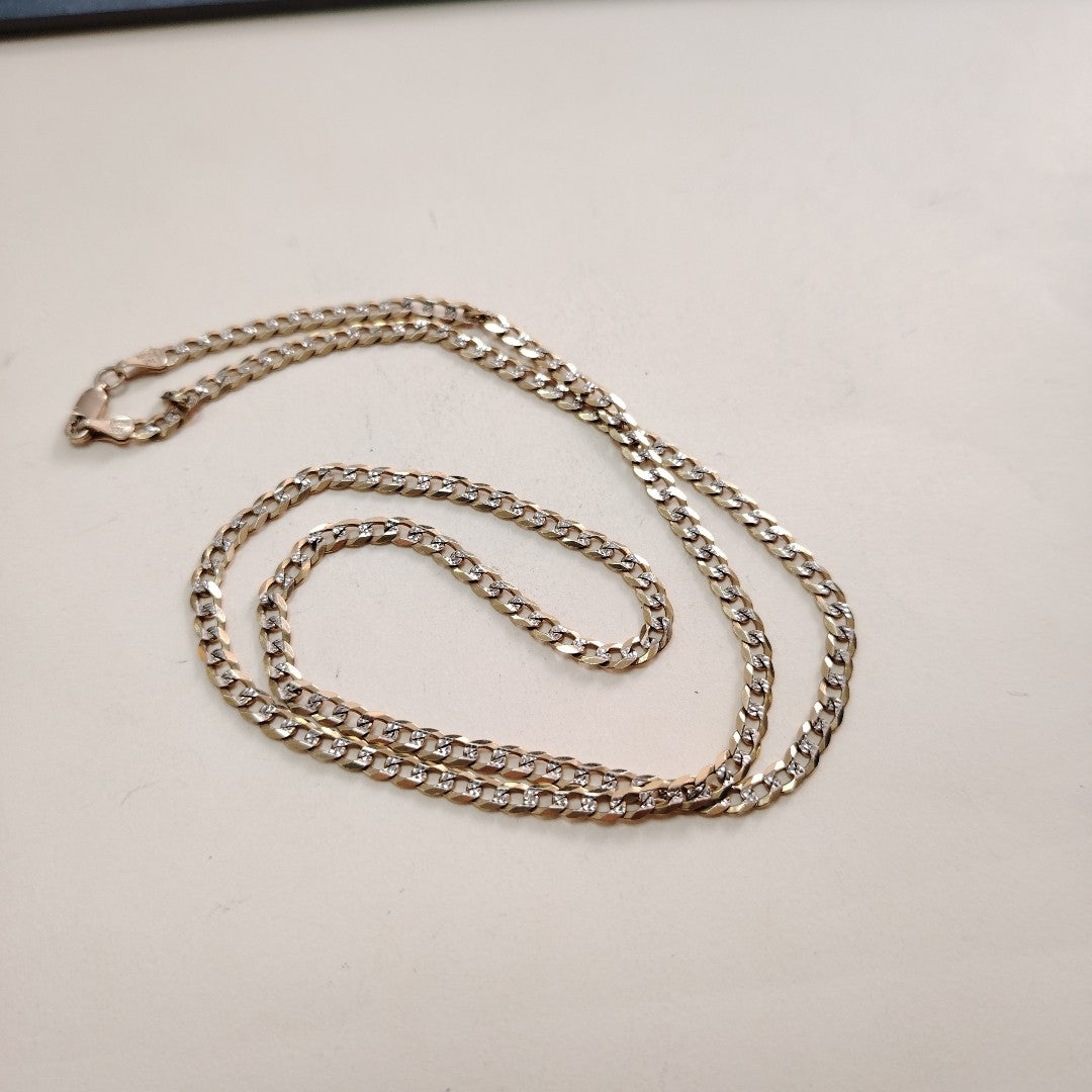 CADENA ORO, RODIADO 10 K 13 GRMS (SEMINUEVO)