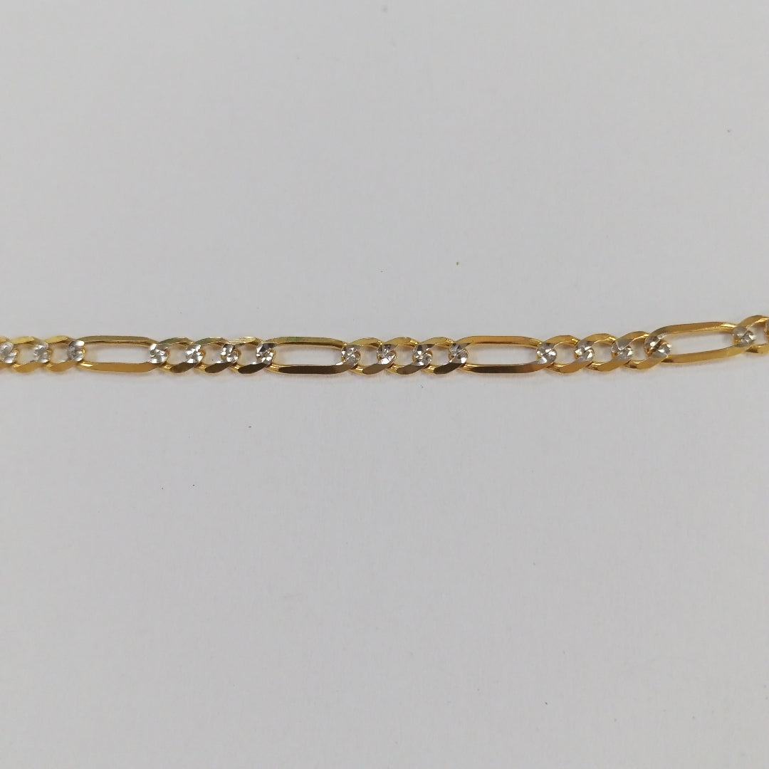 PULSERA 3X1 14K 18 CM 3.9 GR (NUEVO)