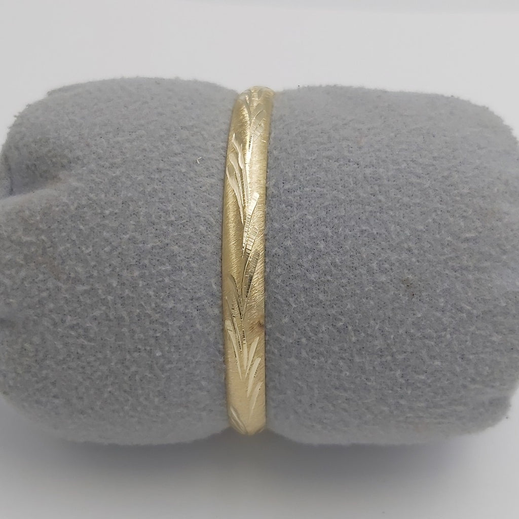PULSERA RIGIDA ORO 14 K 9.2 GRMS (SEMINUEVO)
